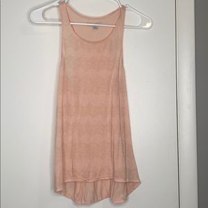 American Eagle peach tank